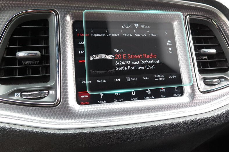 Crystal Clear Screen Protector for 2019 Dodge Challenger 8.4in Navigation