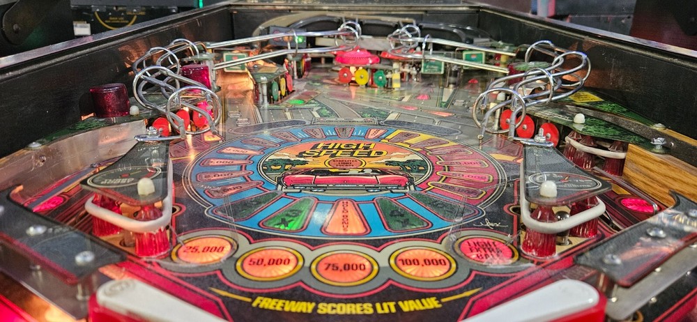 HIGH SPEED Pinball Machine - Williams 1986 - 2472
