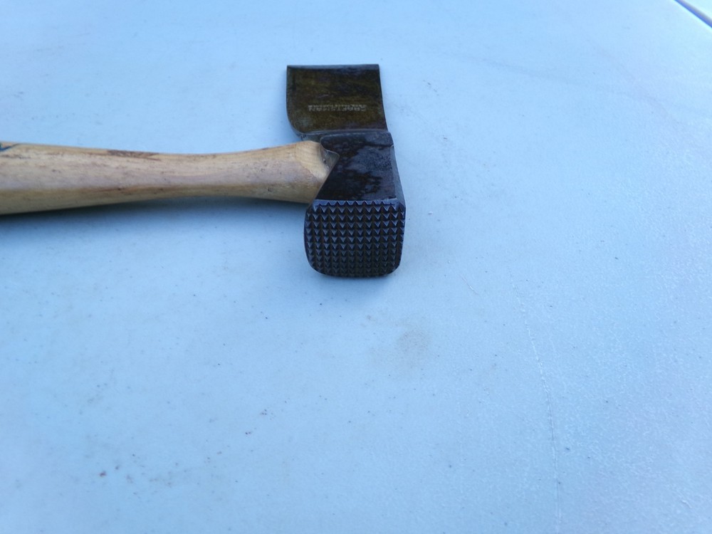 Craftsman Roofing Hammer Waffle Hatchet Vintage Tool