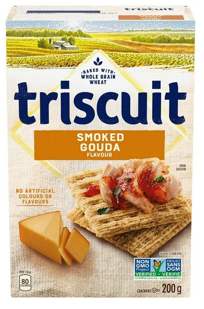 Triscuit Smoked Gouda Crackers, 200g