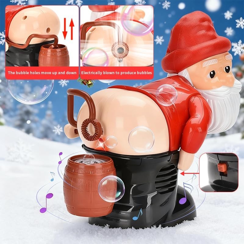 Santa Claus Bubble Butt Machine, Blower, Funny Automatic...