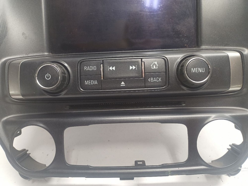 Display Screen w/Control Panel from 2014 Chevrolet Silverado 1500 12457287