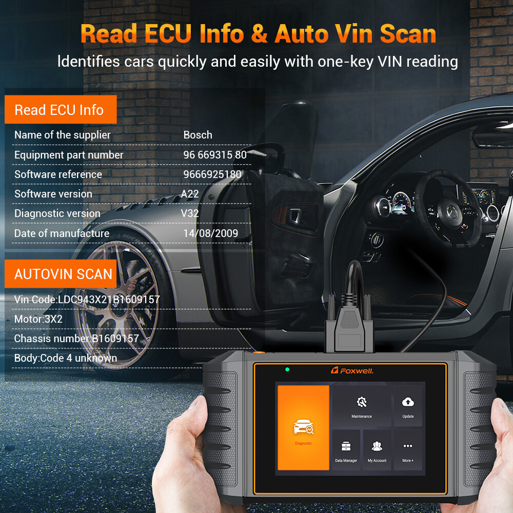 Android Tablet OBD2 Scanner All System Automotive Code Reader Diagnostic Tool