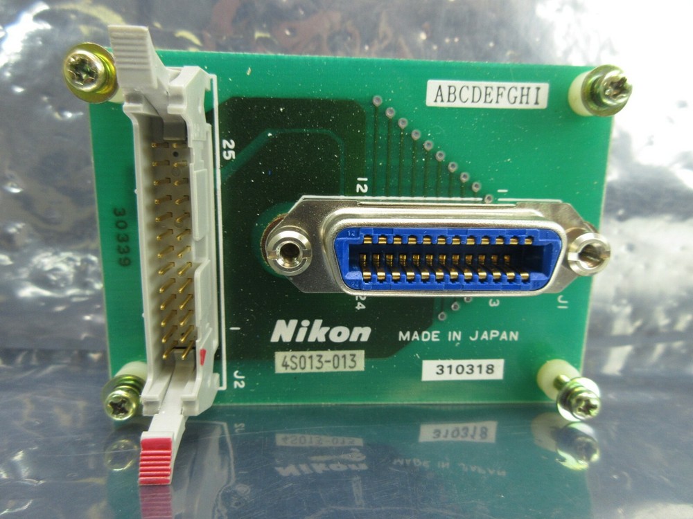 Nikon 4S013-013 Interface Board PCB NSR System Used Working