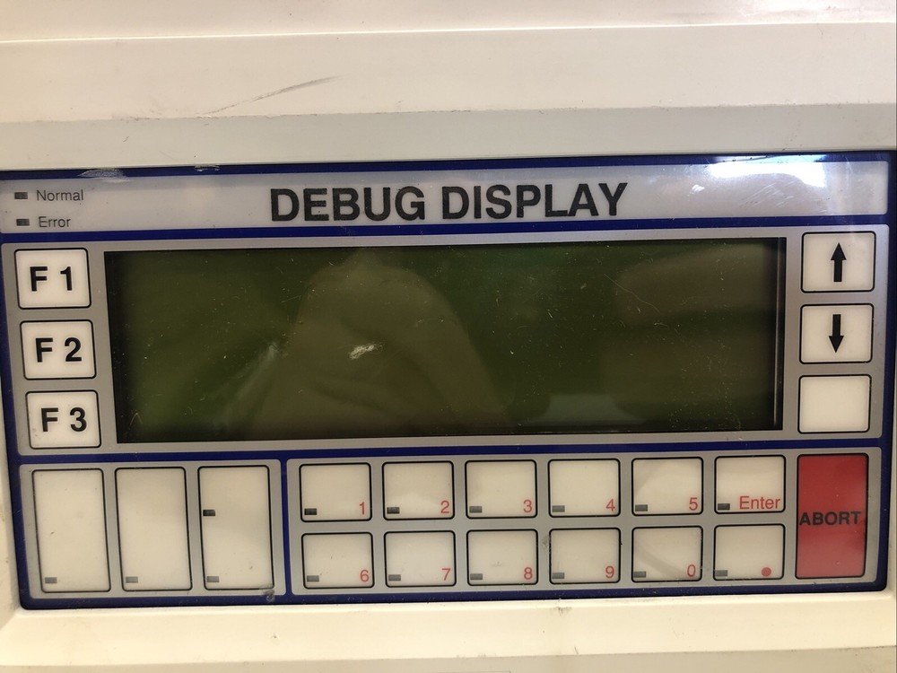 1 Used Santa Clara Plastics 3270091G SCP MCS Debug Controller Display Module