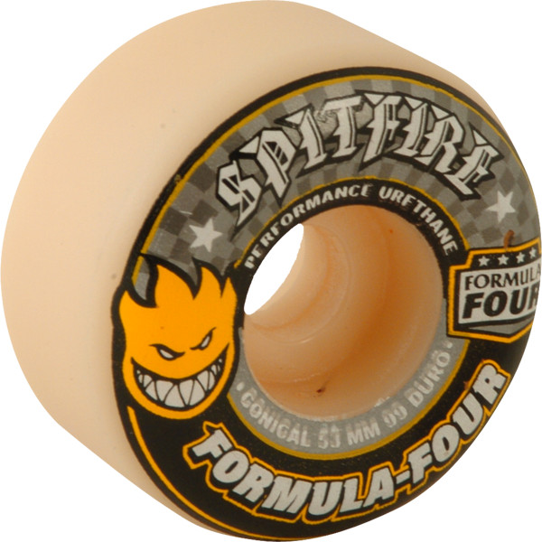 Spitfire Formula Four Conical 53mm 99a  Skateboard Wheels Set 4