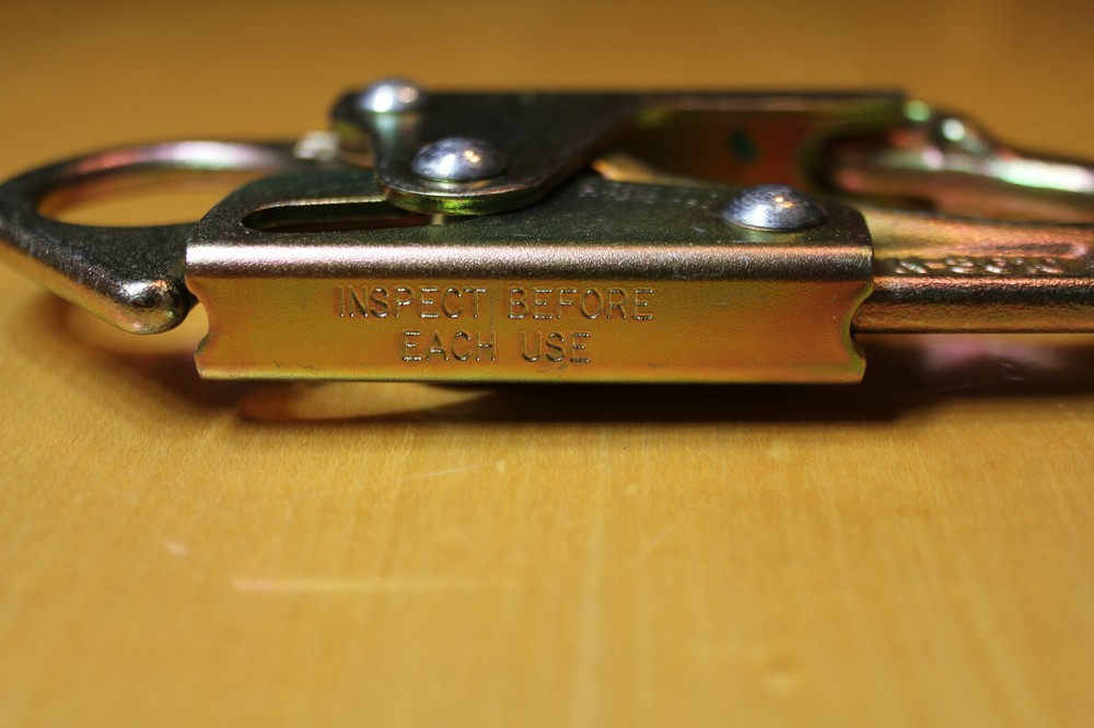 Double Locking Snap Hook - Never Used - Fall Protection - Rigging
