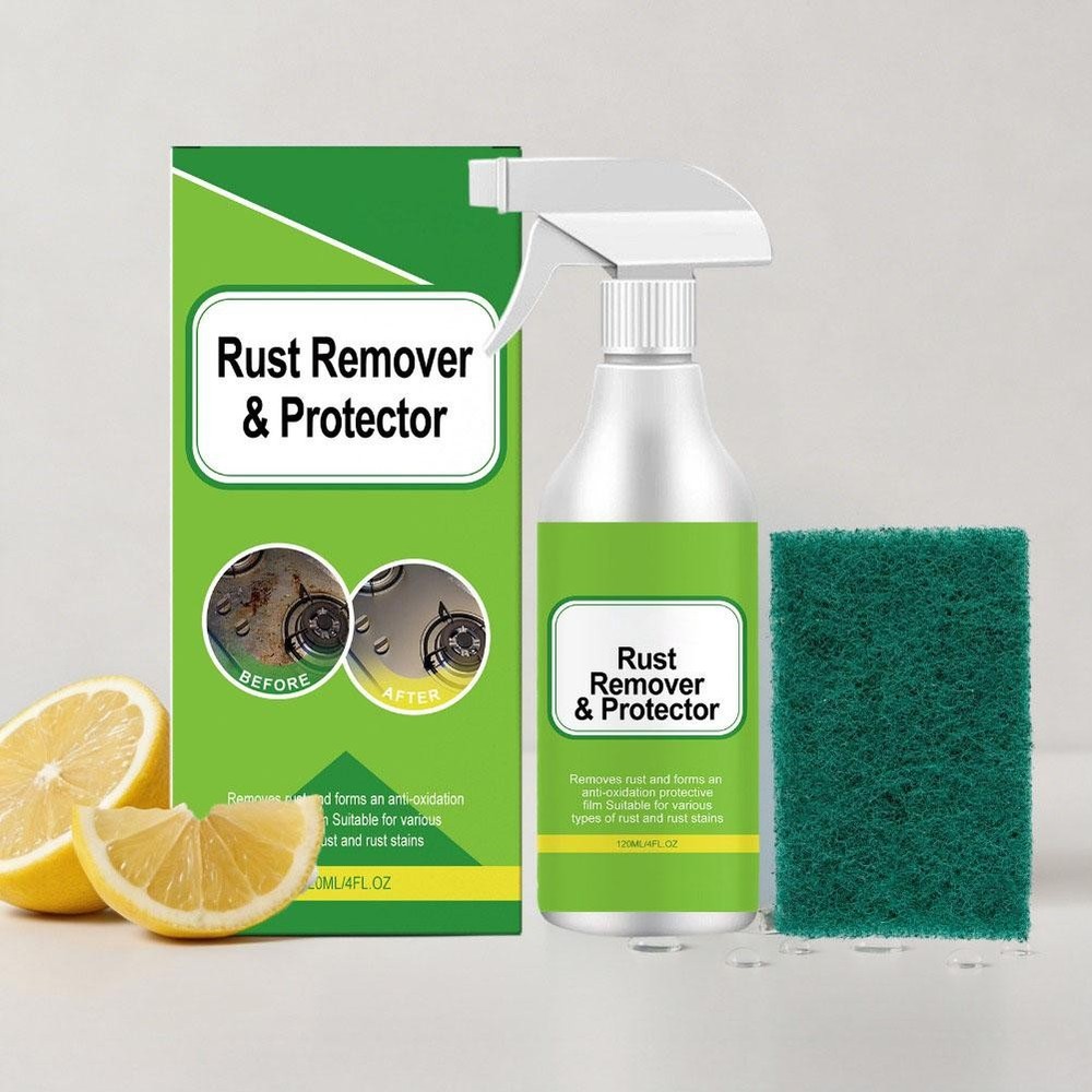 Rust Remover Spray Instant Metal Derusting Agent & Protector 120ml