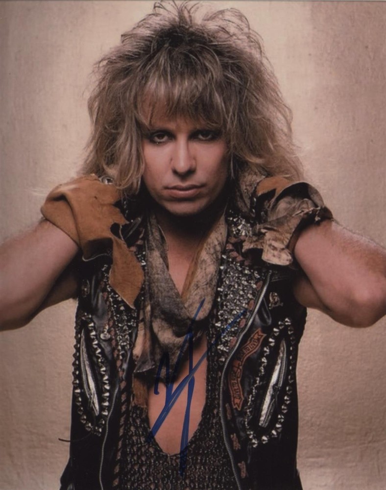 Vince Neil- Signed Photograph