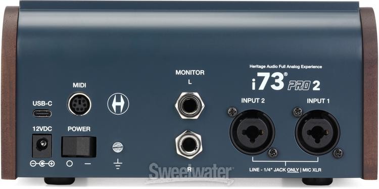 Heritage Audio i73 Pro 2 USB Audio Interface