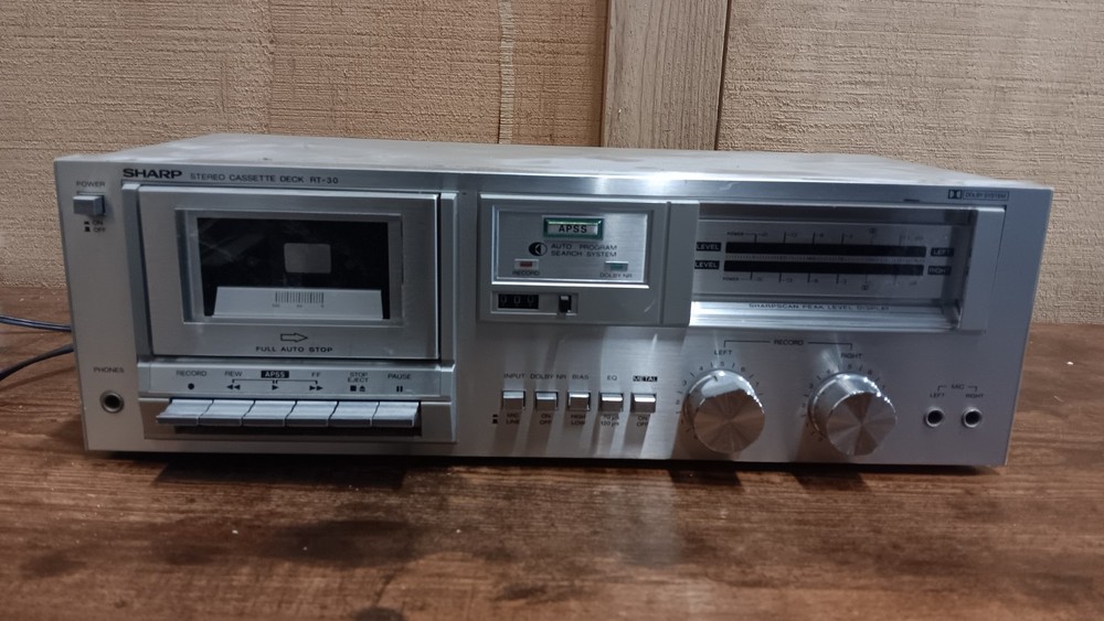 Vintage SHARP Cassette Deck RT-30