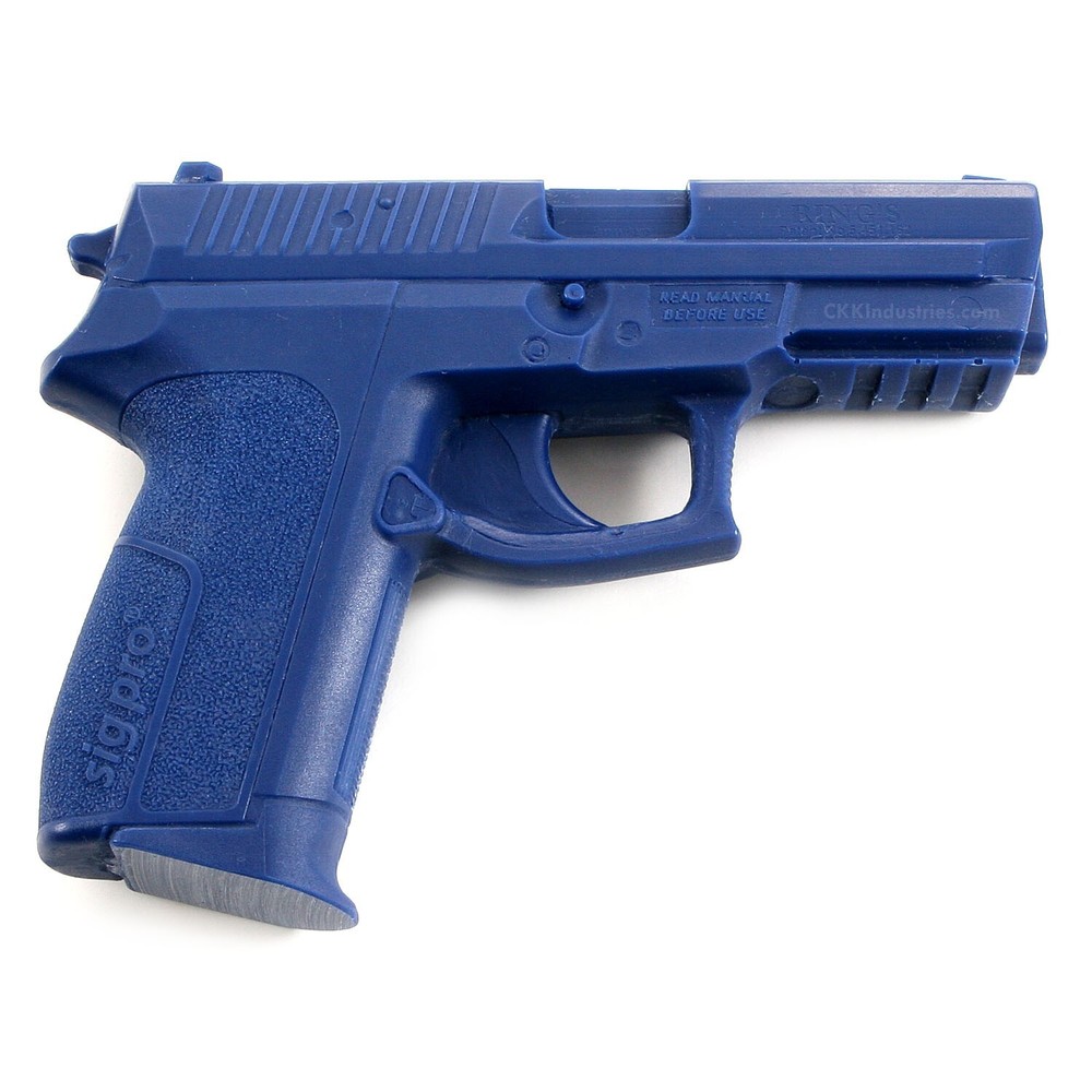Blue Training Prop for SIG PRO 2340 - Solid Resin - Not a Gun