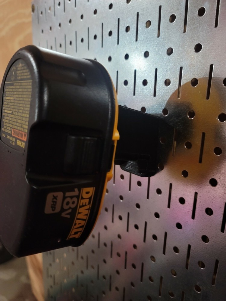 **2 Pack** Dewalt 18V Battery Holder Wall Mount