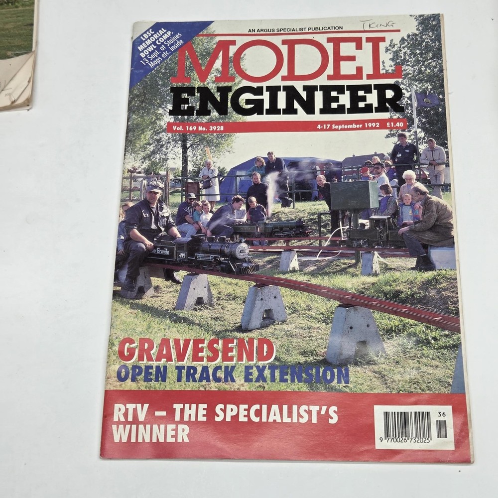 Model Engineer Magazines Collection 1992 - Set of 4 Issues