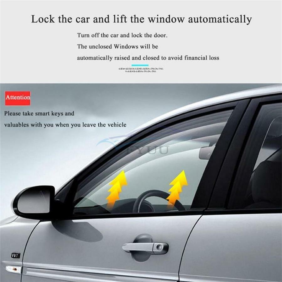 12V Car Keyless Entry System Engine Start Alarm System Remote One-button Start