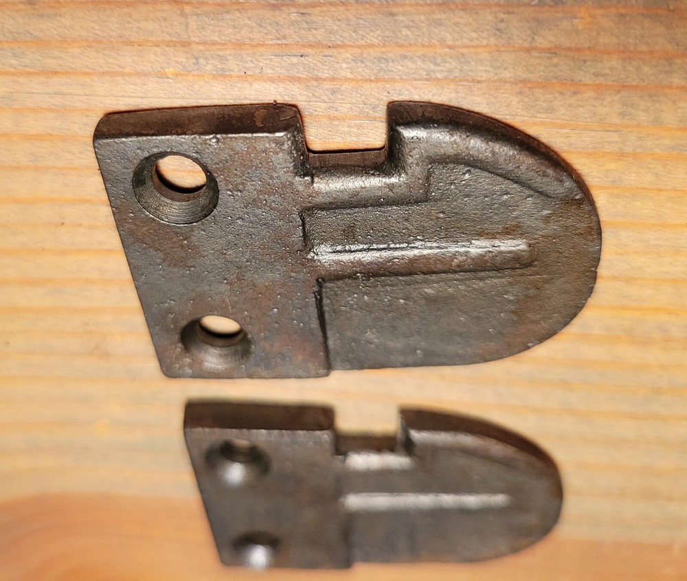 Iron Thumb Latch Door Jam Strike Hardware