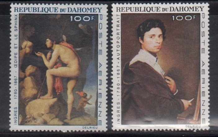 Dahomey C49-50 Mint NH