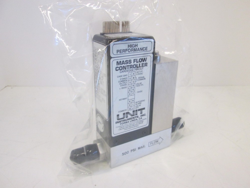 Unit Instruments, UFC-1100A, Mass Flow Controller, 50 SCCM, CF4, Used