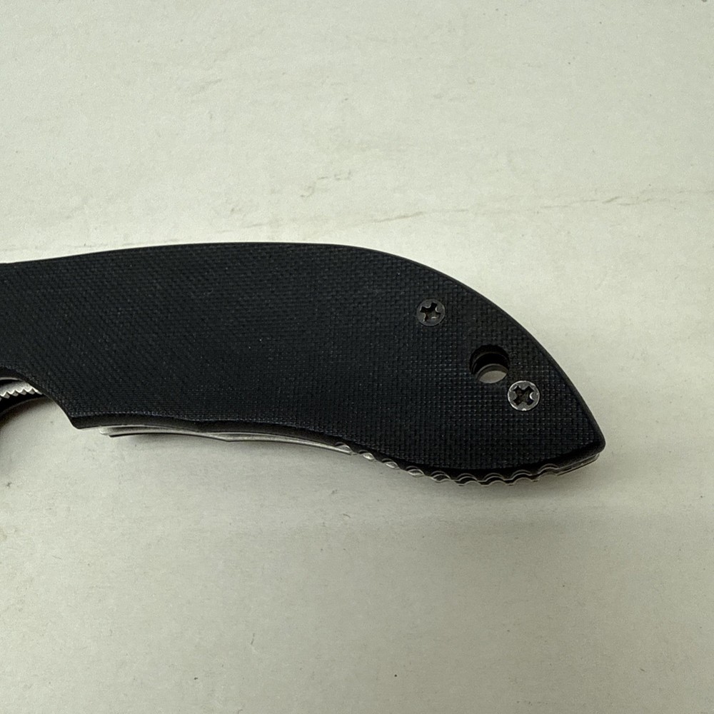 2005 Emerson Mini Commander Wave Feature Black G10 Grips Mini Com