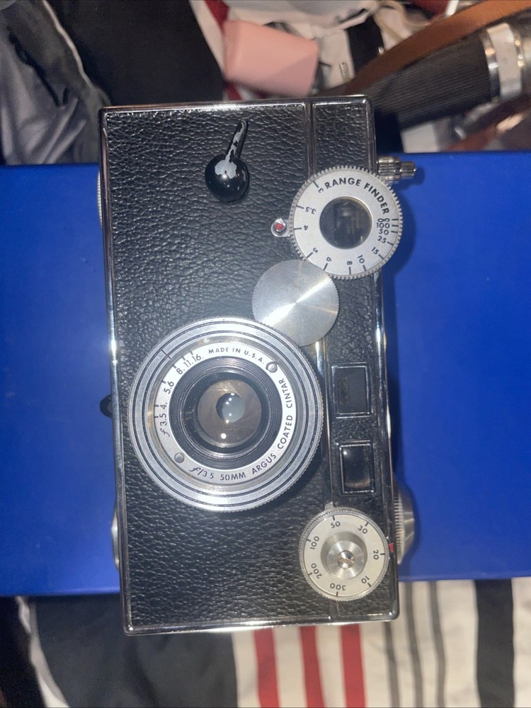 vintage Argus C3 35mm rangefinder camera