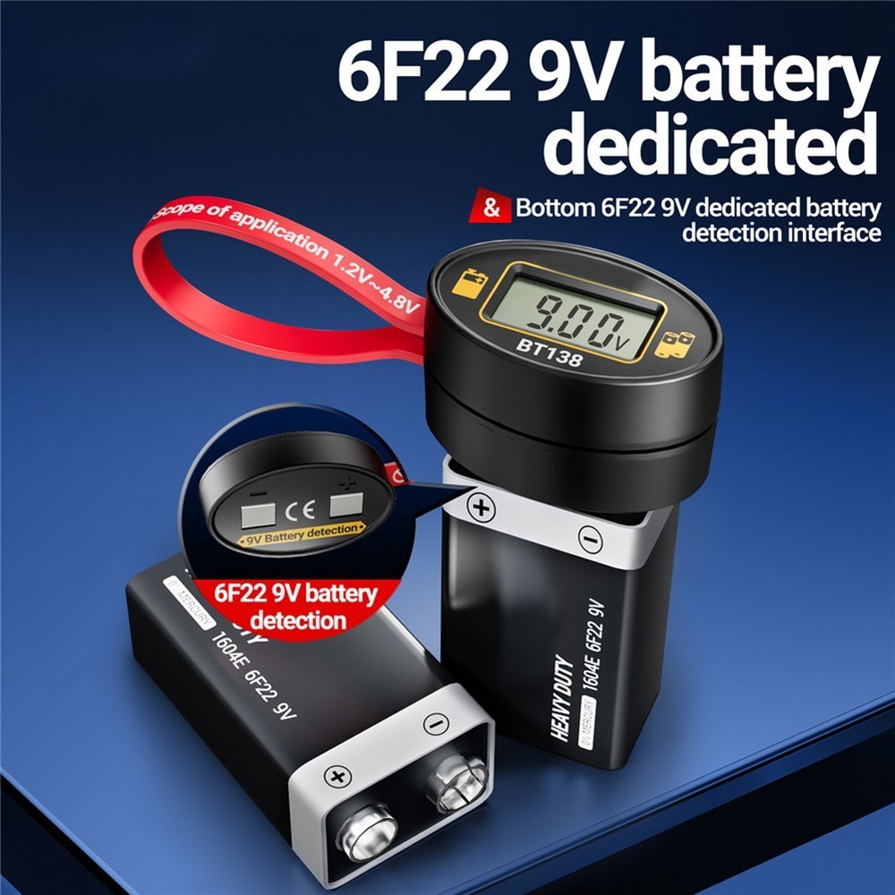 Lithium Battery Capacity Tester with Digital Display for Fast Power Check