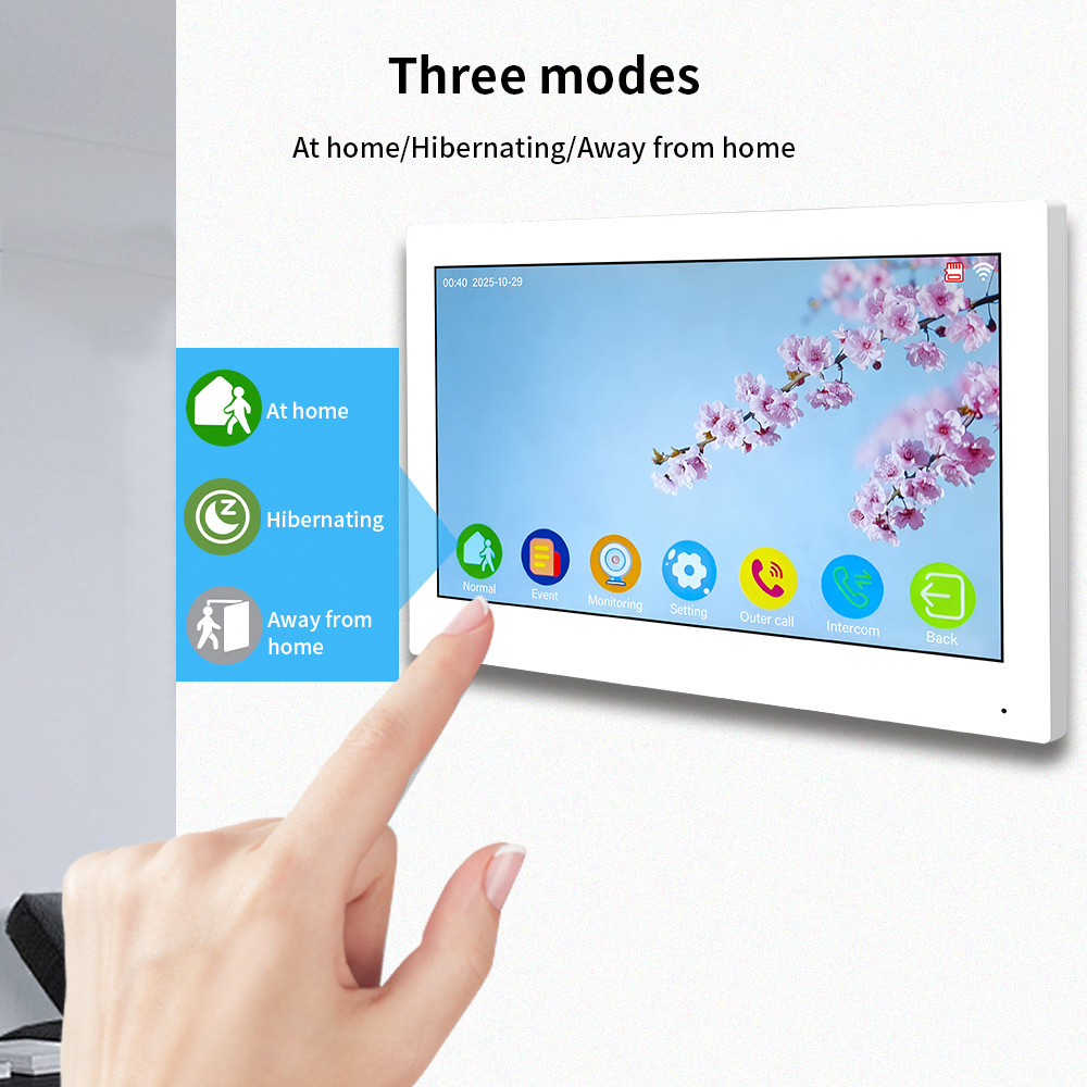 Expandable Video Intercom System for 1-32 Units,Face ID Access Control,Apartment