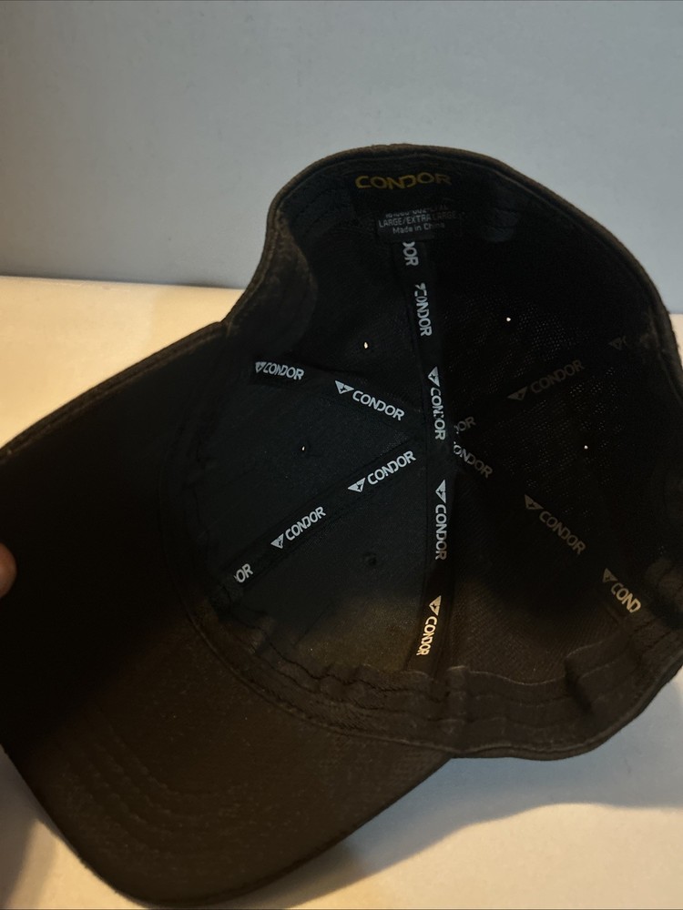 Condor Flex Hook & Loop Patch Hiking Hunting Operator Tactical Hat L/XL 161080