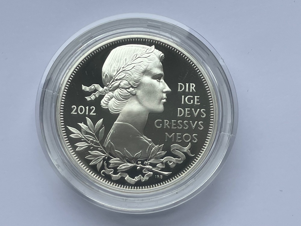2012 Silver Proof Diamond Jubilee Five Pound Coin