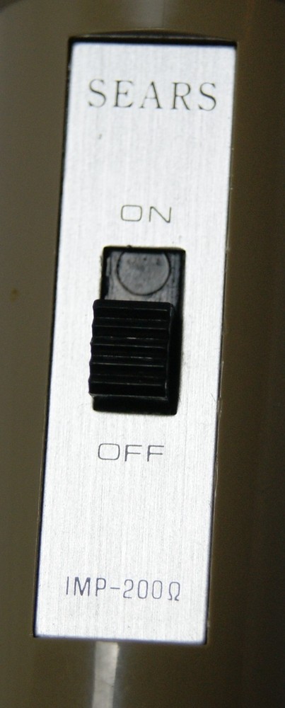 sears imp-200 microphone vintage vtg