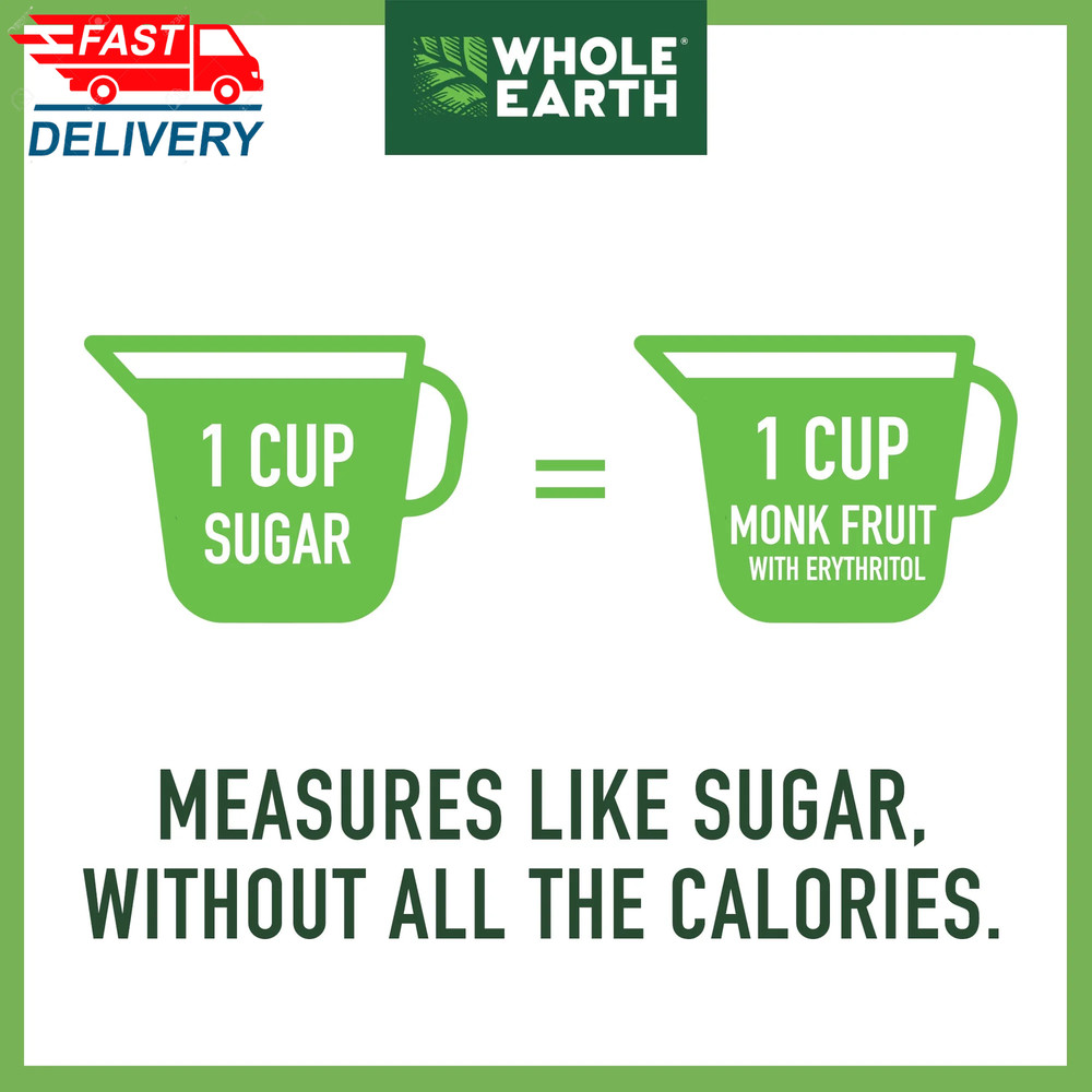 Stevia & Monk Fruit Zero Calorie Sweetener, 400 Packets