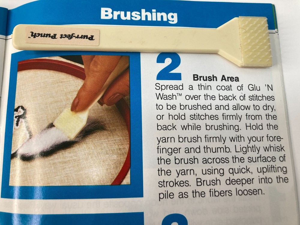 Vintage Punch Embroidery Needles Patterns Thread & Instruction Guide