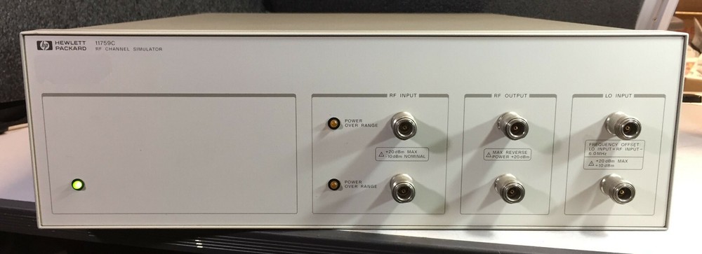 Agilent HP 11759C RF CHANNEL SIMULATOR