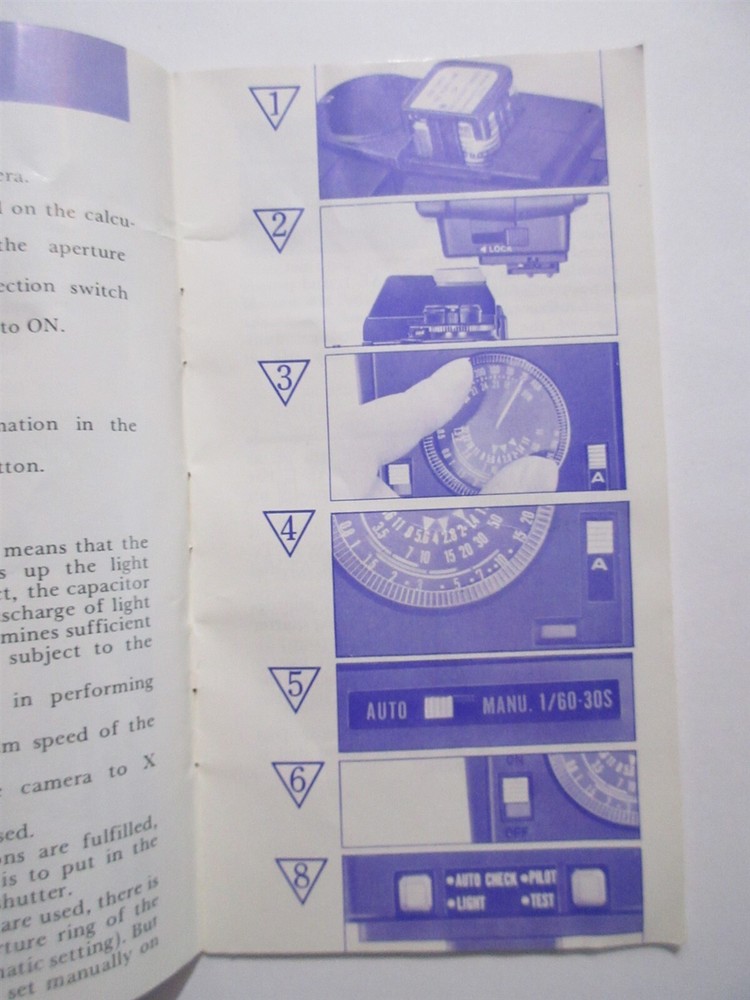 Canon Speedlite 199A Owner’s Manual Instructions Guide