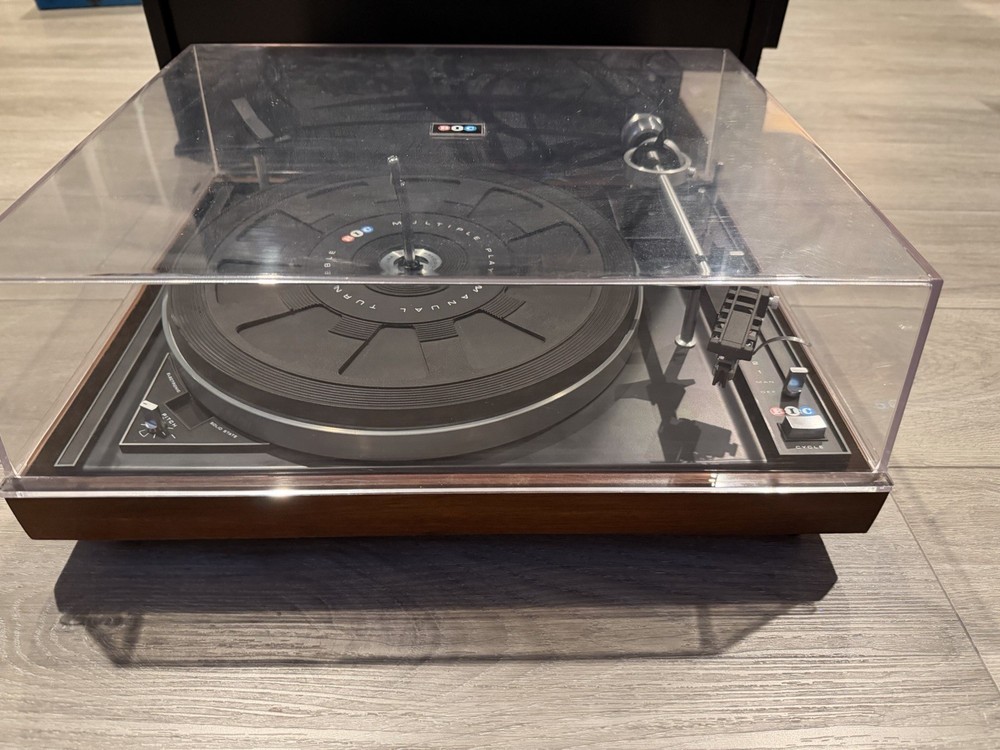 BIC 960 Belt Drive Turntable Walnut 33/45 Auto Cycle ~ TESTED