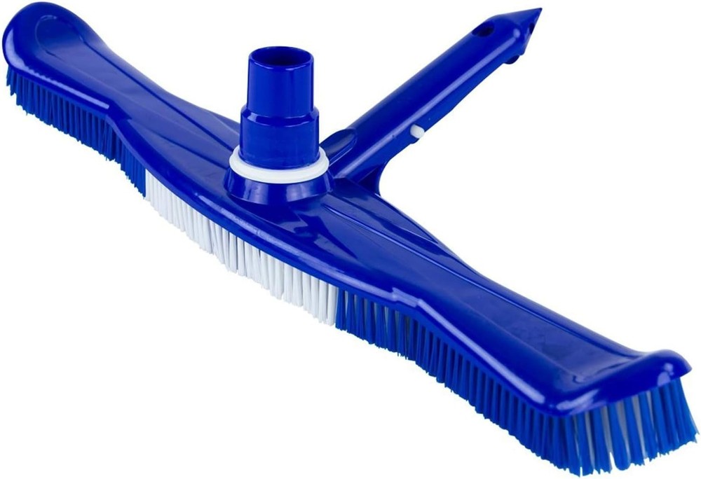 20-Inch Plastic Pool Wall Brush Compatible with Telescoping Poles Durable Nyl...