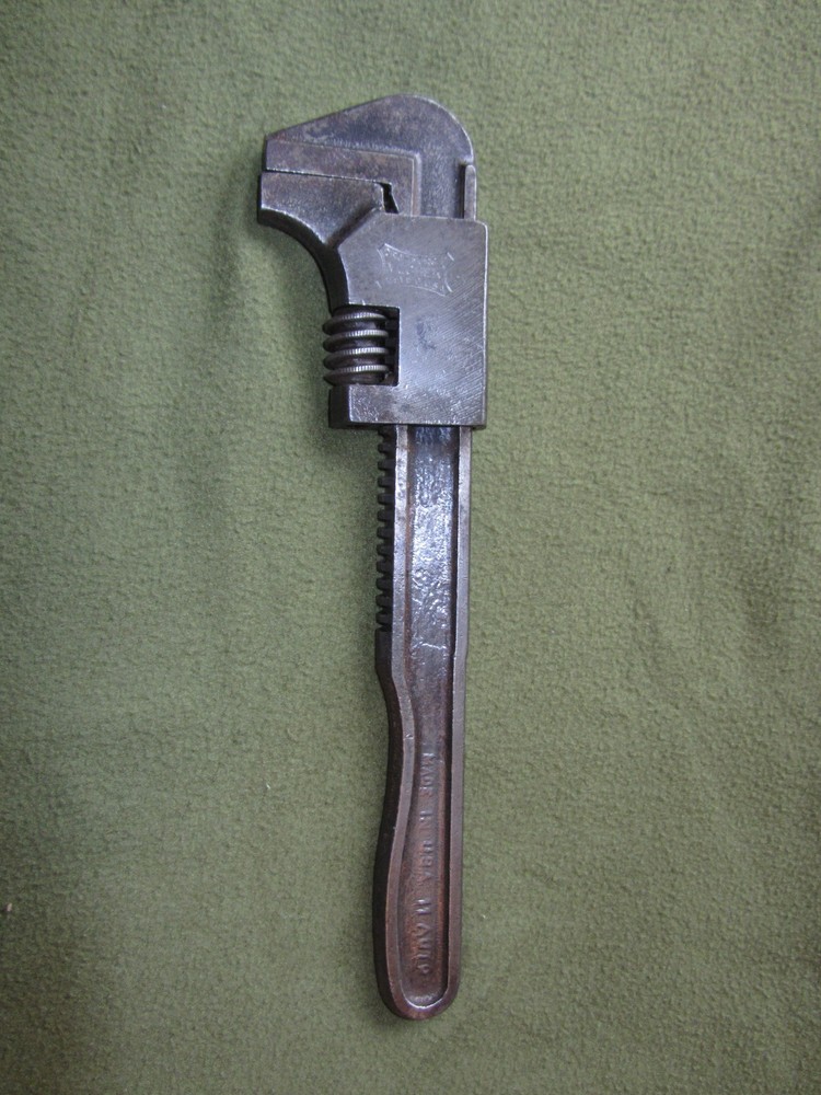 VINTAGE VLCHECK ADJUSTABLE WRENCH VGC