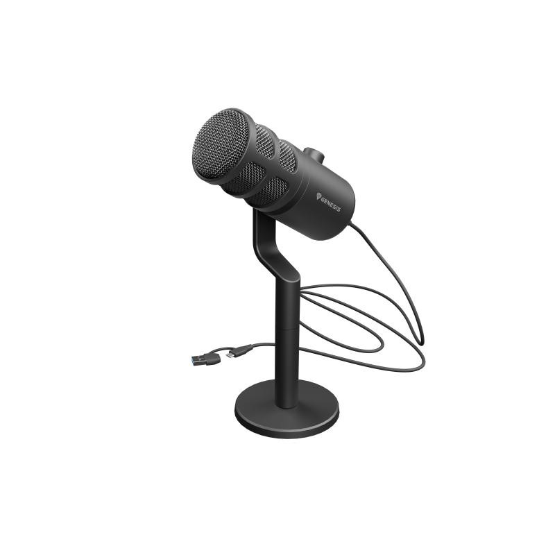 GENESIS Radium 350D Black Microphone for PC