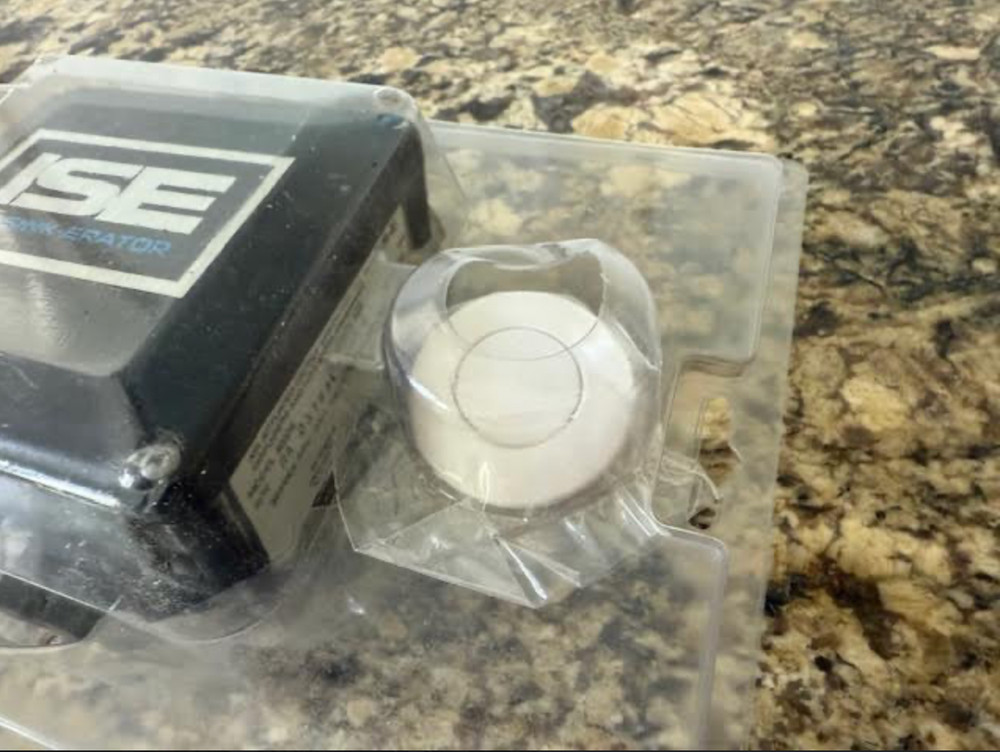 SinkTop Switch - Dual Outlet ISE model 8502- open box