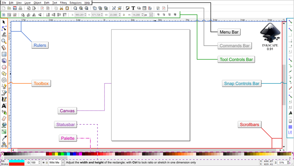 Inkscape Pro Illustrator - Vector Graphic Design Software for MAC on CD-ROM