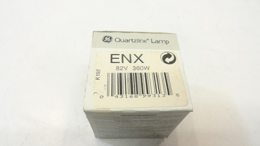 BB3: PROJECTOR LAMP GE QUARTZINE LAMP ENX 82V 360W