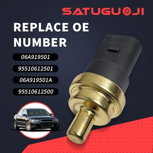 06A919501A Coolant Temperature Sensor Engine Switch Sensors with 1 Clamps