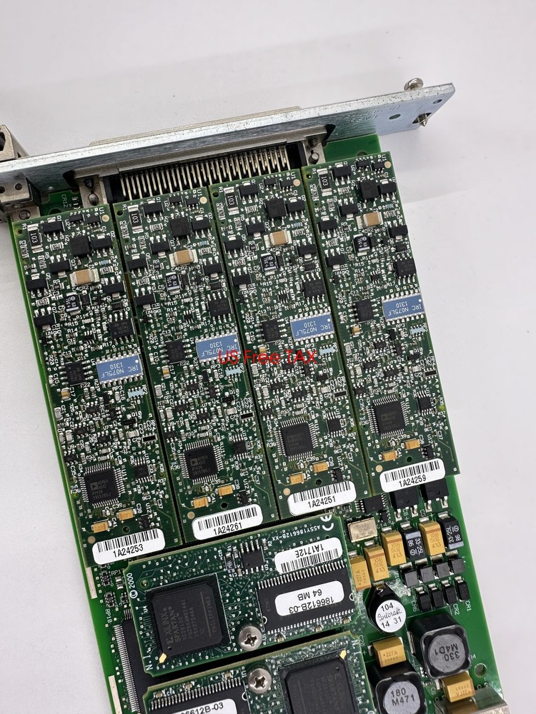 Used National Instruments NI PXI-6120 DAQ Card 16-bit Simultaneous Analog Input