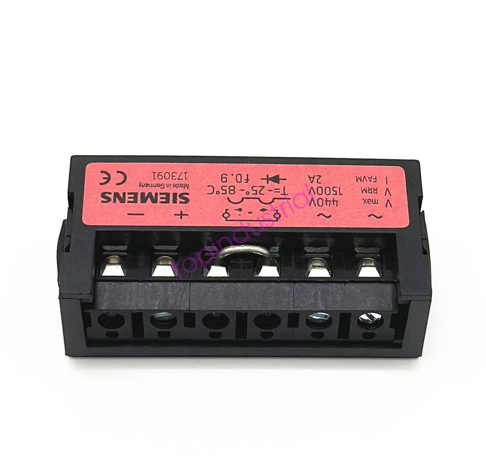 Siemens Motor Brake Rectifier Rectifier Module SIEMENS 173091 1500V 2A