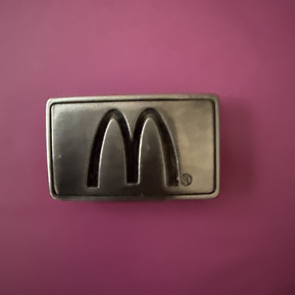 McDonald’s Managers Button Covers. Arch And speedy