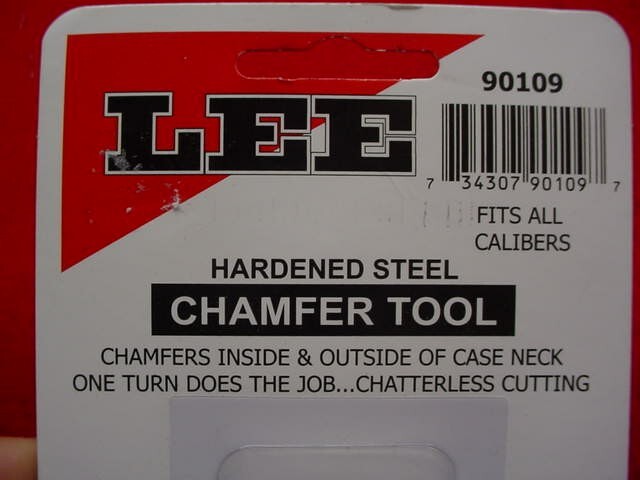 Lee- #90109- Chamfer Tool - Hardened Steel- Inside & Outside -New !