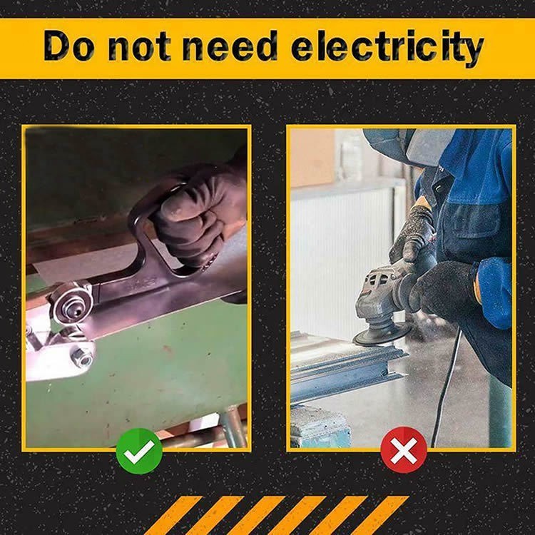 Hand Pull Sheet Metal Cutter- Labor SavingTools, Efficient, Portable, No Electri