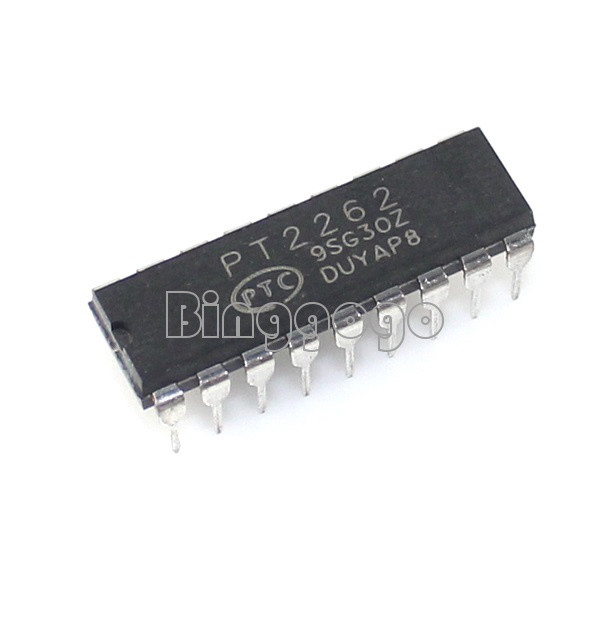 10PCS PT2262 2262 Remote Control Encoder PTC IC DIP-18