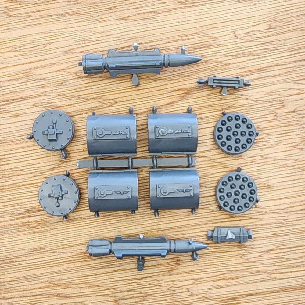 Imperial Guard Valkyrie missiles rockets Warhammer 40K Conversion Bits