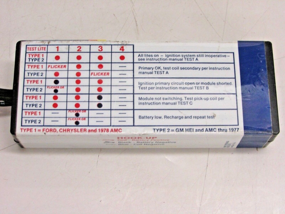 KAR CHECK ELETRONIC IGNITION ANALYZER