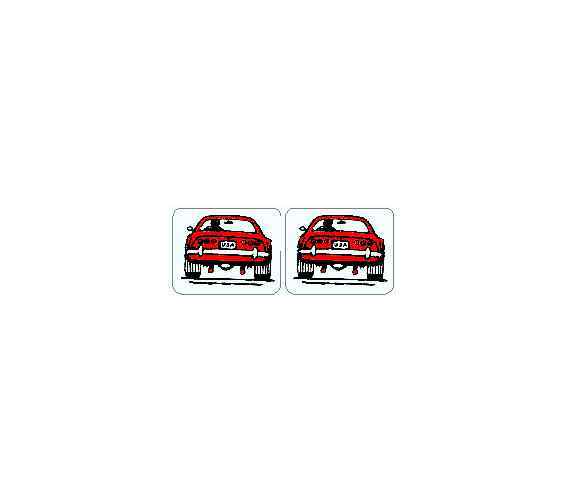 Bally Nitro Ground Shaker Pinball Machine Spinner Decal Set